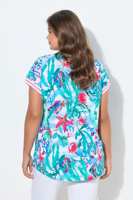 T-Shirt, 1/2 Arm, Rundhals, OEKO-TEX