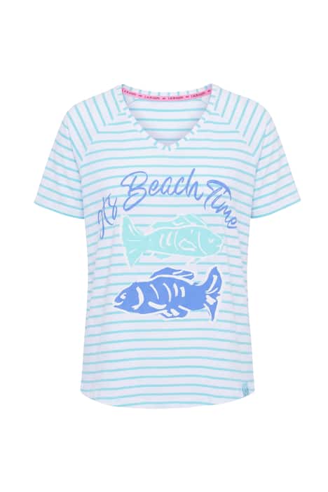 Tričko, V výstřih, polo rukáv