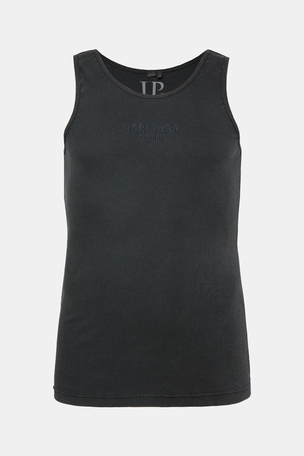 Tanktop, Rippjersey, Brustprint, Vintage, bis 8 XL