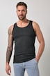 Tank top, dżersej prążkowany, nadruk na piersi, vintage, do rozm. 8 XL