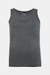 Tank top, dżersej prążkowany, nadruk na piersi, vintage, do rozm. 8 XL