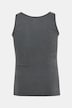 Tank top, dżersej prążkowany, nadruk na piersi, vintage, do rozm. 8 XL