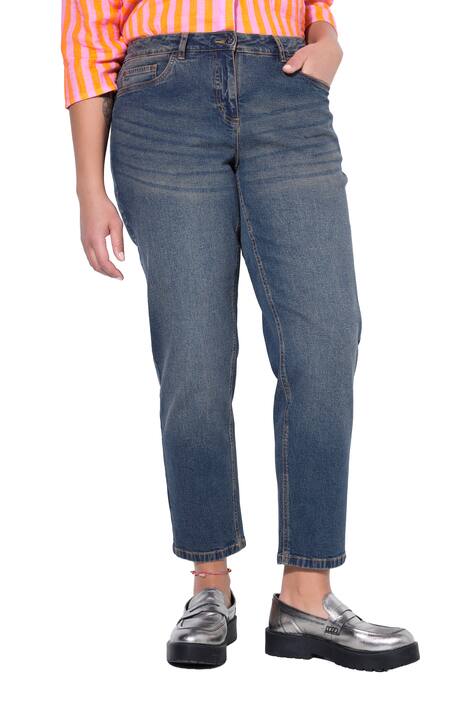 Rust Wash Boyfriend Jeans