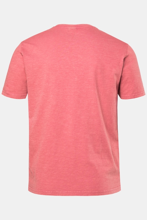 T-Shirt, Halbarm, Brustprint, Vintage Look, bis 8 XL