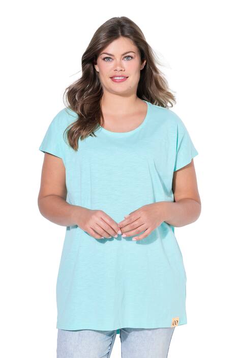 Tričko, polo rukáv, kulatý výstřih