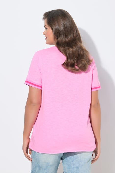 T-Shirt, V-Ausschnitt, 1/2 Arm, OEKO-TEX MIG