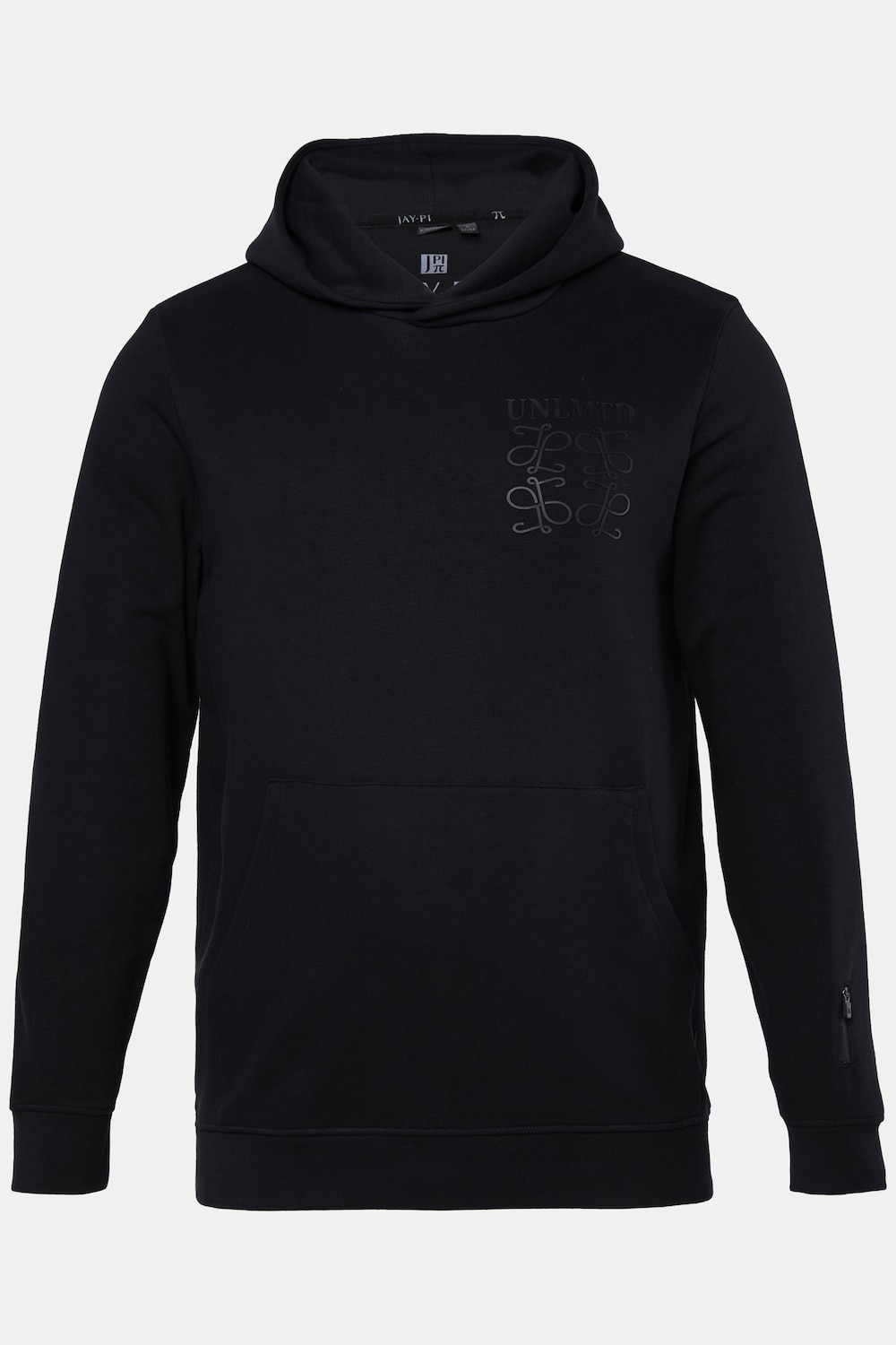 Hoodie, Fitness, Kapuze, Kängurutasche, bis 7 XL