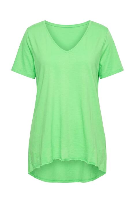 Short Sleeve Fine Knit Tunic