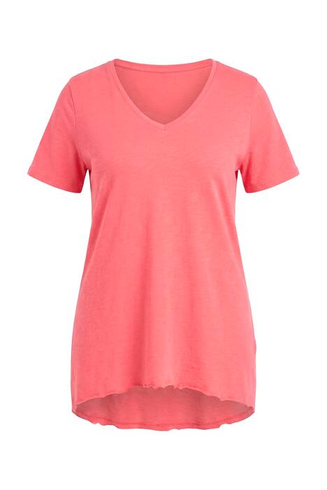 Strickshirt, A-Linie, Halbarm, Feinstrick