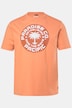 T-shirt, korte mouwen, print op de borst, tot 8XL