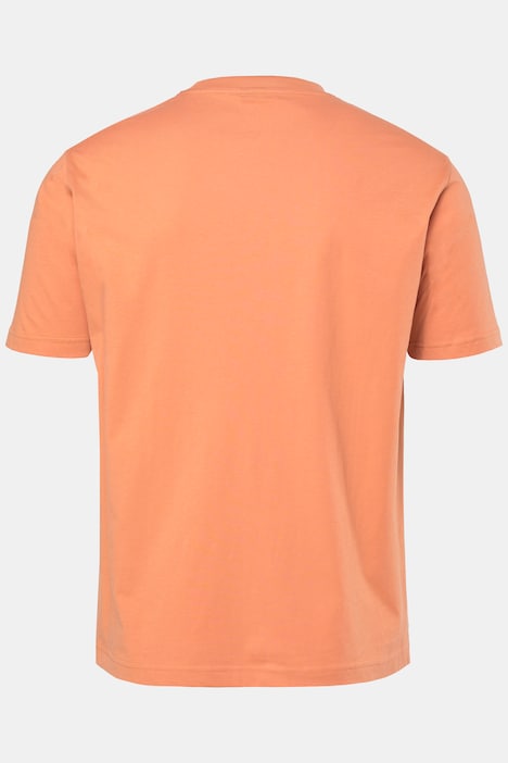 T-shirt, korte mouwen, print op de borst, tot 8XL
