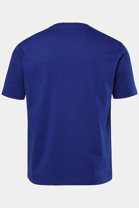 T-shirt, mezze maniche, stampa sul petto, fino alla taglia 8XL