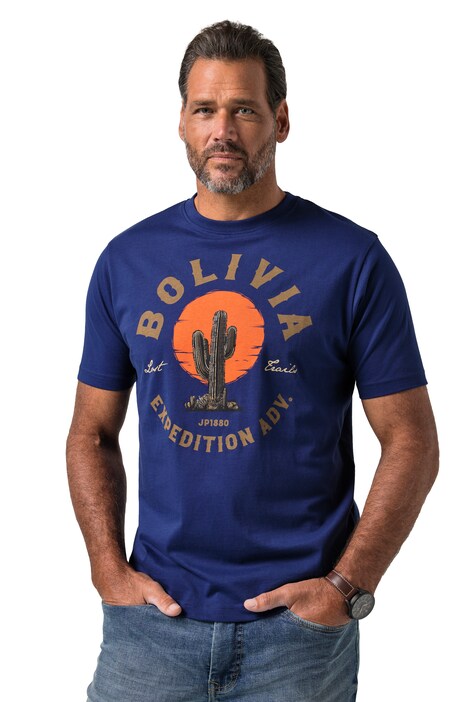 Tričko, polo rukávy, potisk na hrudi, do velikosti 8XL