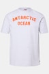 T-Shirt, Halbarm, Brustprint, bis 8 XL