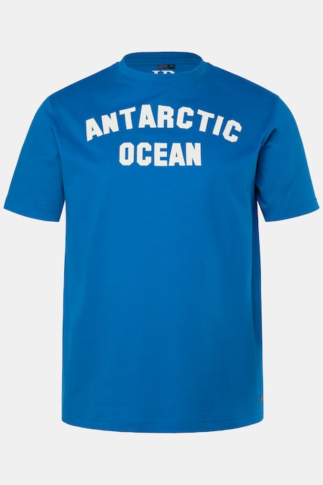 T-Shirt, Halbarm, Brustprint, bis 8 XL