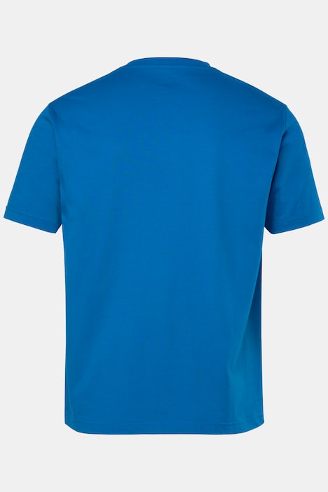 T-Shirt, Halbarm, Brustprint, bis 8 XL