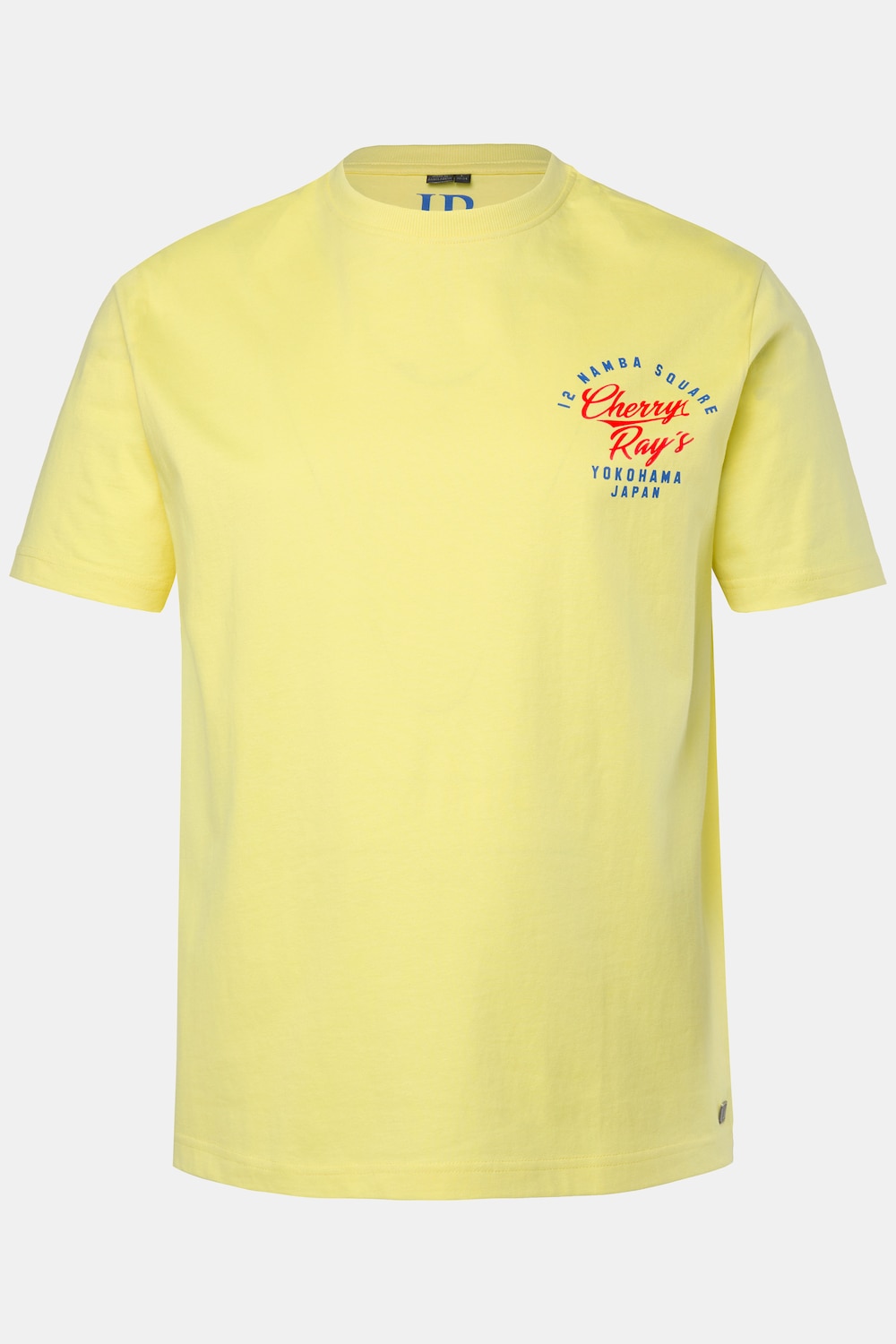 T-Shirt, Halbarm, Brustprint, bis 8 XL