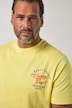T-shirt, korte mouwen, print op de borst, tot 8XL