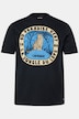 T-shirt, mezze maniche, stampa sul petto, fino alla taglia 8XL