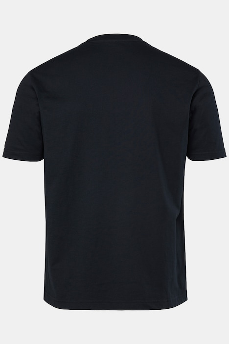 T-shirt, mezze maniche, stampa sul petto, fino alla taglia 8XL