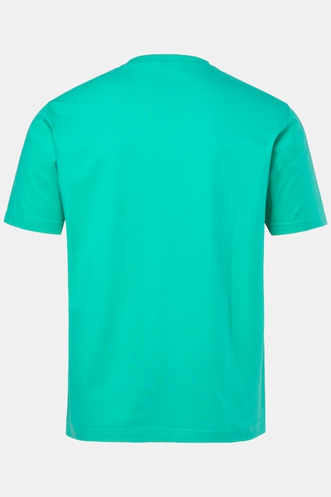 T-Shirt, Halbarm, Brustprint, bis 8 XL