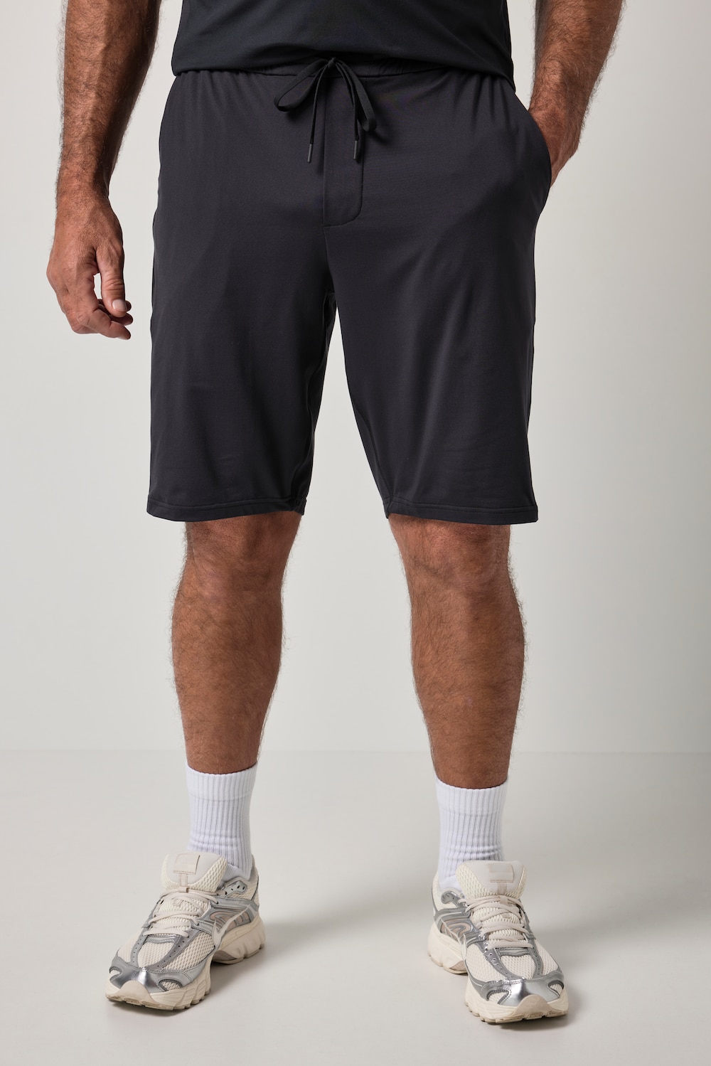 Funktionelle bermuda-shorts FLEXNAMIC®, fitness, jersey, Quickdry, op til 7XL