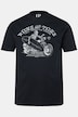 T-shirt, mezze maniche, stampa sul petto, fino alla taglia 8XL