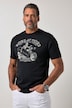 T-shirt, mezze maniche, stampa sul petto, fino alla taglia 8XL