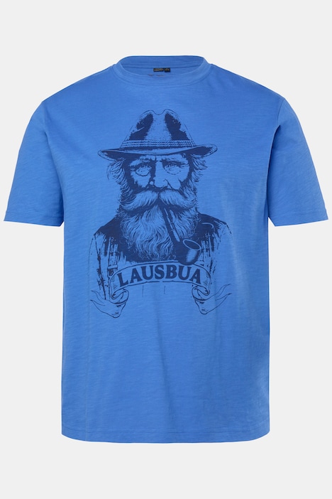 T-Shirt, Tracht, Halbarm, Brustprint, bis 8 XL