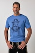 T-Shirt, Tracht, Halbarm, Brustprint, bis 8 XL