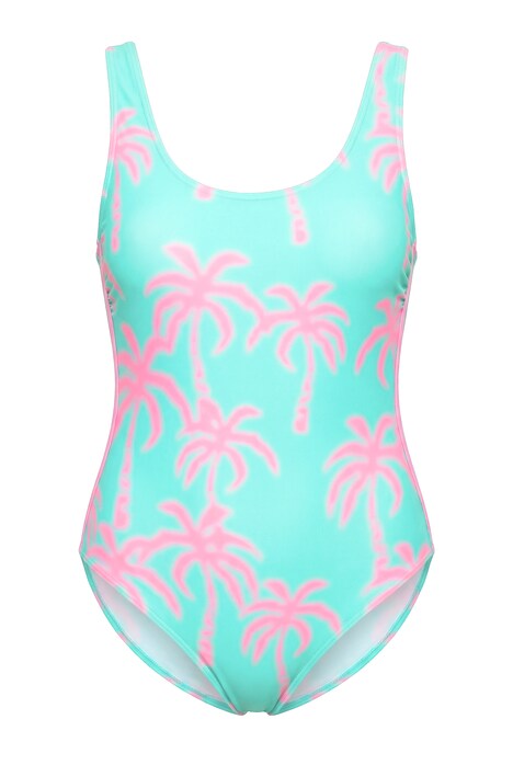 Plavky HEJ, kulatý výstřih, EKO-TEX