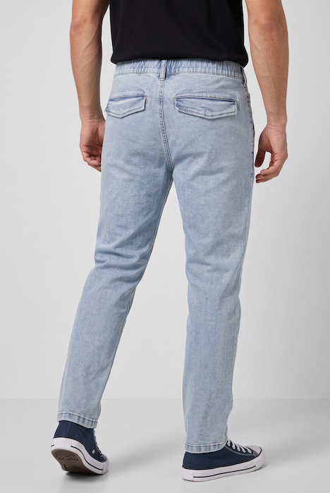 Chino-Jeans, FLEXNAMIC®, Denim, Straight Fit, bis Gr. 72