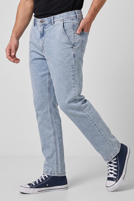 Chino-Jeans, FLEXNAMIC®, Denim, Straight Fit, bis Gr. 72