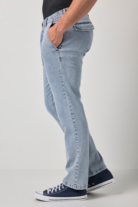 Chino-Jeans, FLEXNAMIC®, Denim, Straight Fit, bis Gr. 72