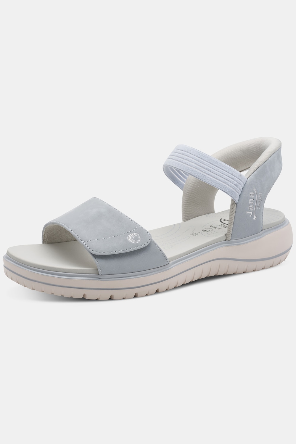 Klett-Sandaletten, vegan, Jana Shoes, Weite H