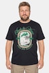 T-shirt con stampa, scollo a girocollo e mezze maniche, fino alla tg. 8XL