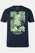 T-shirt, korte mouw, print, ronde hals, tot 8XL
