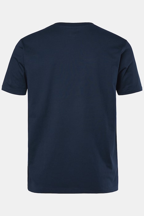 T-shirt, korte mouw, print, ronde hals, tot 8XL