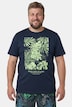 T-Shirt, Halbarm, Print, Rundhals, bis 8 XL