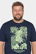 T-Shirt, Halbarm, Print, Rundhals, bis 8 XL