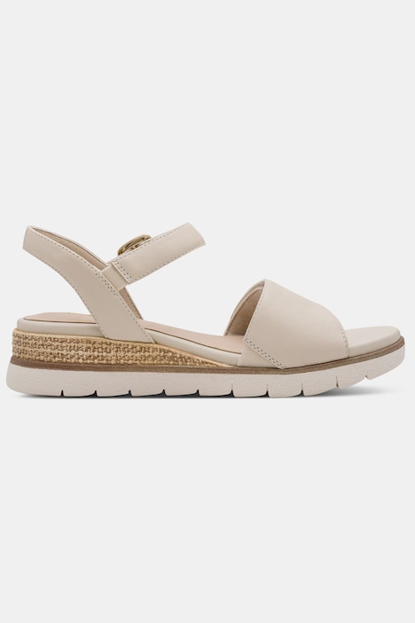 Sandaletten, Tamaris Comfort, Leder-Fußbett, Wide Fit