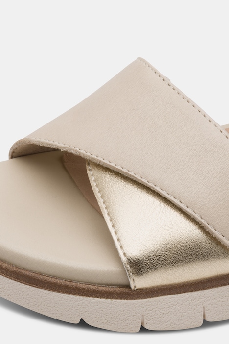 Sandaletten, Tamaris Comfort, Leder-Fußbett, Wide Fit