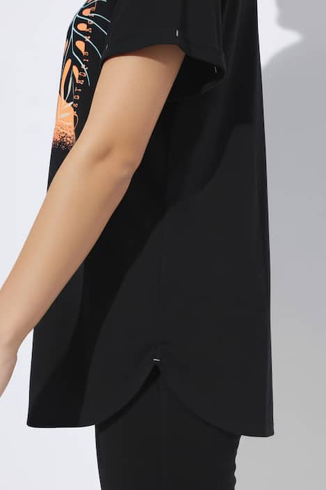 Funktions-Shirt, antibakteriell, V-Ausschnitt, Halbarm