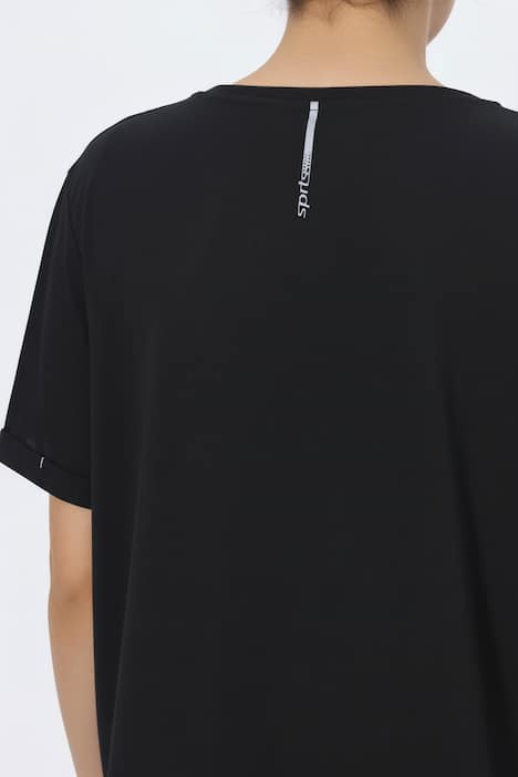 Funktions-Shirt, antibakteriell, V-Ausschnitt, Halbarm