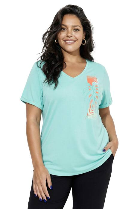 Funkční tričko, antibakteriální, V výstřih, polodlouhý rukáv