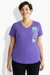 Funktions-Shirt, antibakteriell, V-Ausschnitt, Halbarm