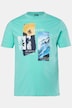 T-Shirt, Halbarm, Print, Rundhals, bis 8 XL