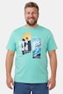 T-Shirt, Halbarm, Print, Rundhals, bis 8 XL