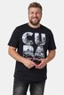 T-Shirt, Halbarm, Print, Rundhals, bis 8 XL