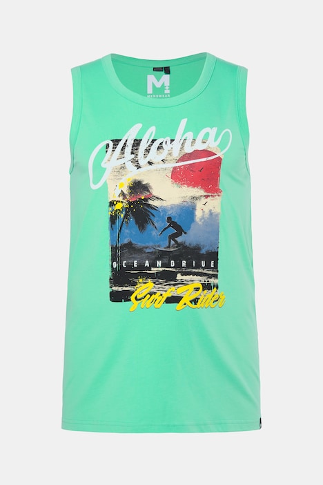 Tanktops, 2er-Pack, Print, Rundhals, bis 8 XL